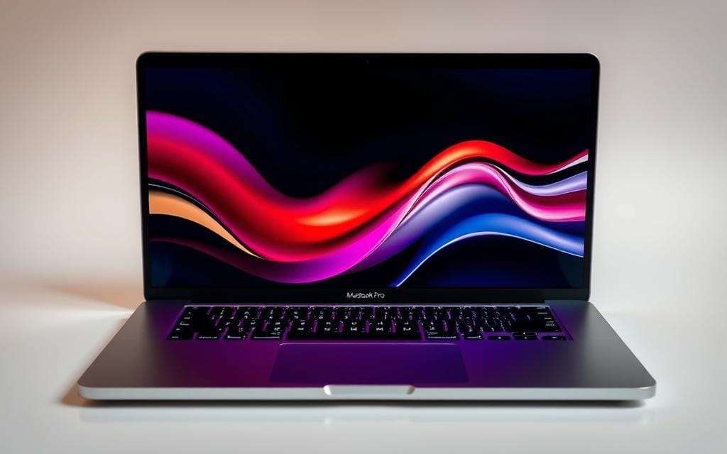 A sleek and sophisticated Apple MacBook Pro M3 Max crafted with precision and power. The