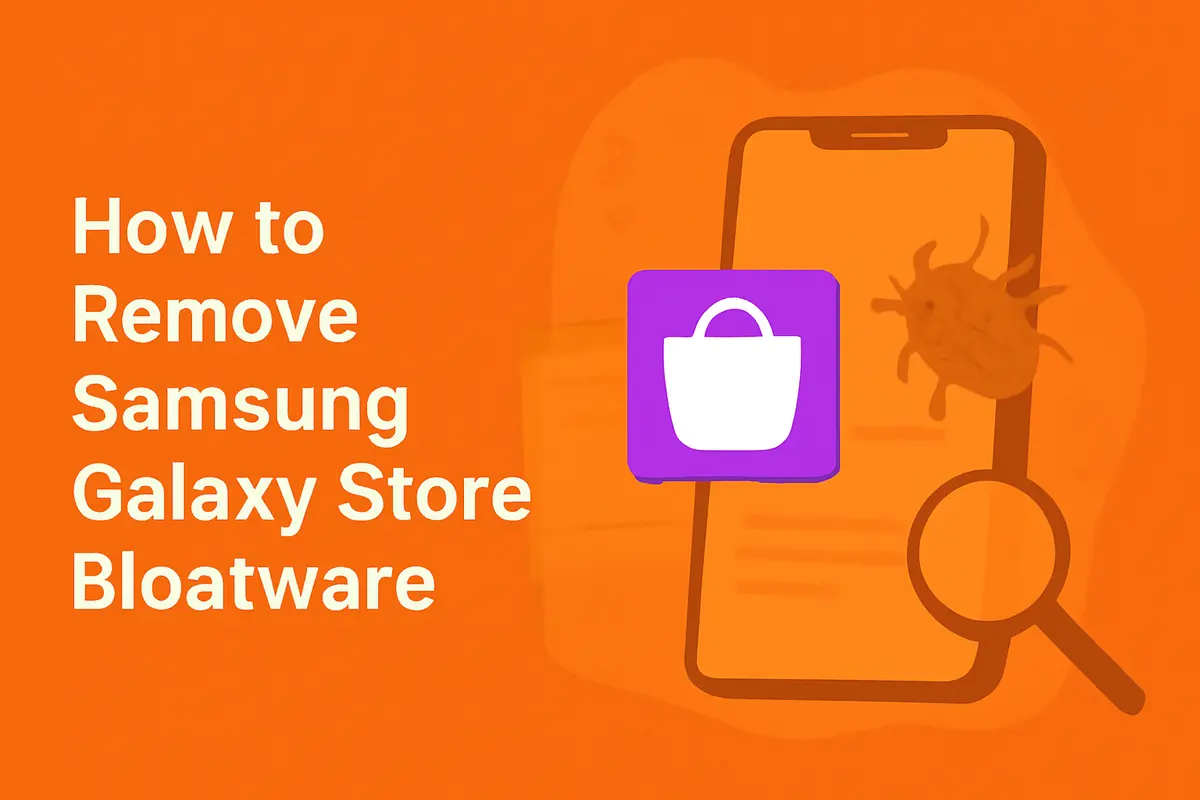 Samsung Galaxy Store Bloatware