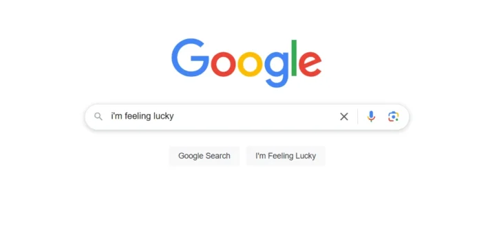 Google's 'I'm Feeling Lucky' Button Google's 'I'm Feeling Lucky' Button