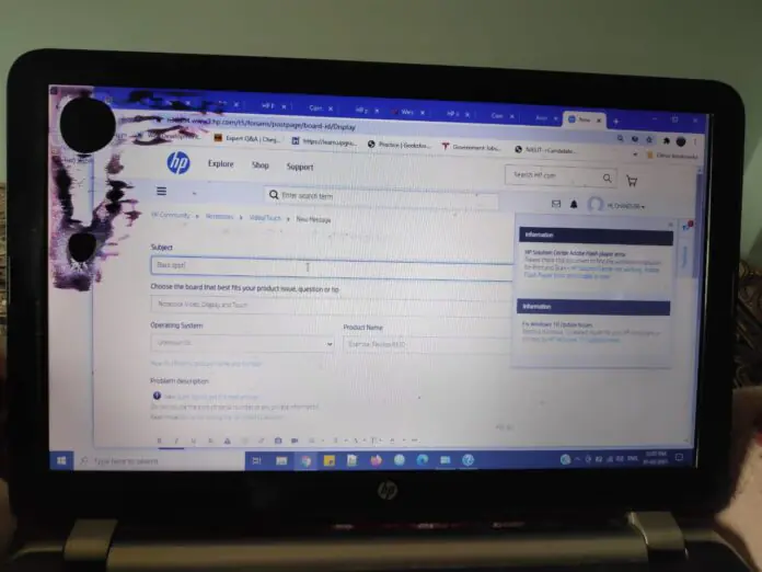 dark spots on laptop screen dark spots on laptop screen