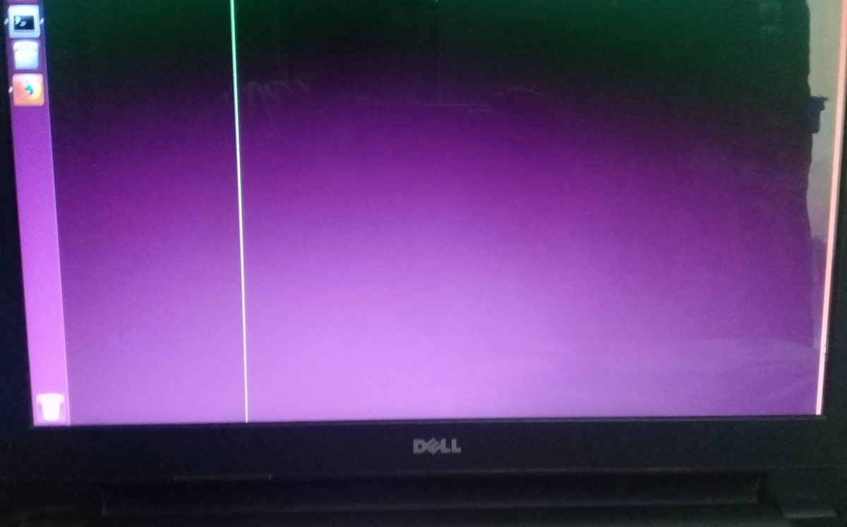 how to fix green line laptop screen