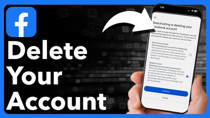 Delete a Facebook Account