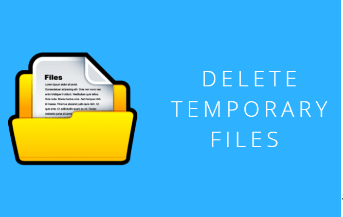 How to Delete Temp Files
