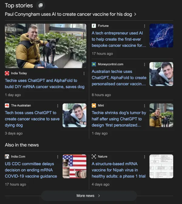 mrna vaccine australia dog news posts