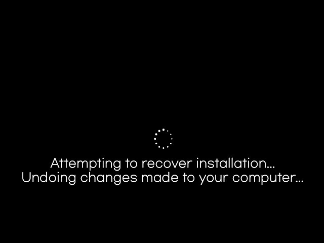 undoing changes made to your computer